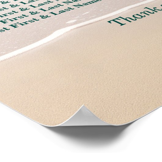 Bestemming Reis Kauai Trouw Stoelen Grafiek Poster (Hoek)