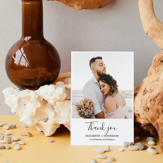 Bestemming reis thema Gast bedankbrief Bedankkaart