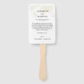 Bestemming Reis trouwdag Evenementen Tijdlijn  Handwaaier (Voorkant)