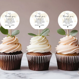 Bestemming Reizen Thema Bruiloft welkom Guess bag Ronde Sticker