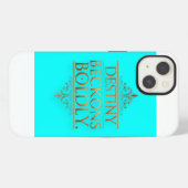 Bestemming Roept Moedig iPhone Hoesje (Achterkant horizontaal)