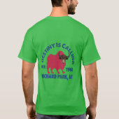 Bestemming Roept  Sinds 1960 Orchard Park, Ny T-shirt (Achterkant)
