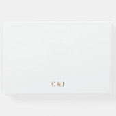 Bestemming Rustieke Bruiloft Gastenboek (Achterkant)