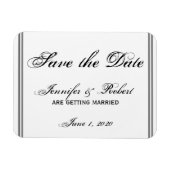 Bestemming San Francisco De datum opslaan Magneet (Horizontaal)