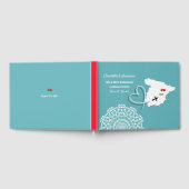 Bestemming Spaanse vasteland bruiloft Gastenboek (Volledig)