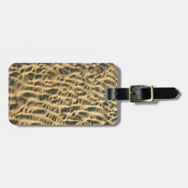 Bestemming strand bagage label