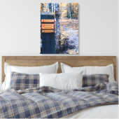 Bestemming "succes" canvas afdruk (Insitu (Slaapkamer))