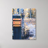 Bestemming "succes" canvas afdruk (Voorkant)