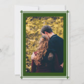 Bestemming Tropisch Ochtendgloren Sla de Datum Op Kaart (Achterkant)