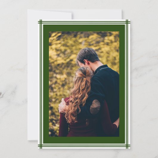 Bestemming Tropisch Ochtendgloren Sla de Datum Op Kaart (Achterkant)