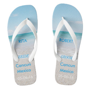 Bestemming Trouwbruid Strandsandalen Teenslippers