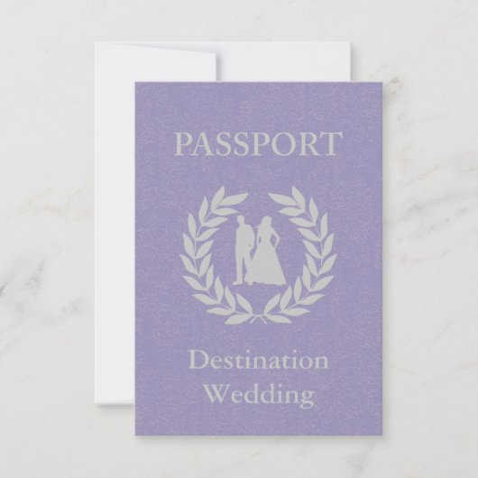 bestemming trouwpaspoort kaart (Voorkant)