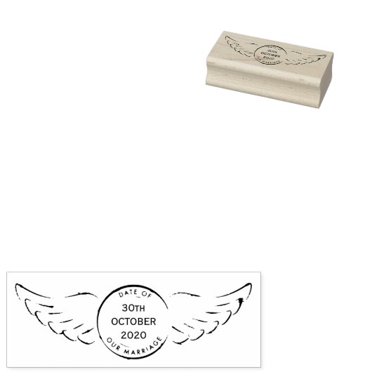  bestemming Trouwstempel Rubberstempel (Gestempeld)