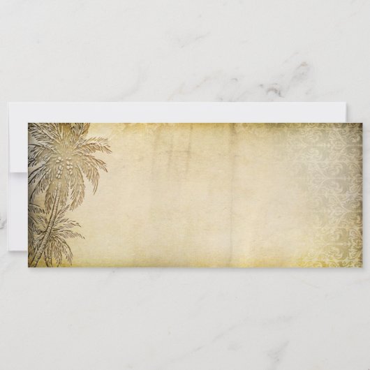 bestemming trouwtickets met RSVP Kaart (Achterkant)