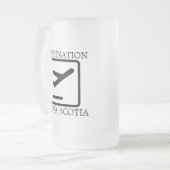 bestemming van de mok Nova Scotia-bier aan de oost (Voorkant links)