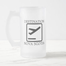 bestemming van de mok Nova Scotia-bier aan de oost