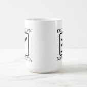 bestemming van de mok Nova Scotia-bier aan de oost (Midden)