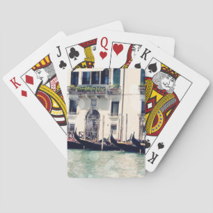 Bestemming Venice Waterfront Photograph Speelkaarten