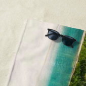 Bestemming voor vakantie strandlaken (In situ)