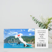 bestemming Weddenschap Italië Europa Kaart (Staand voorkant)