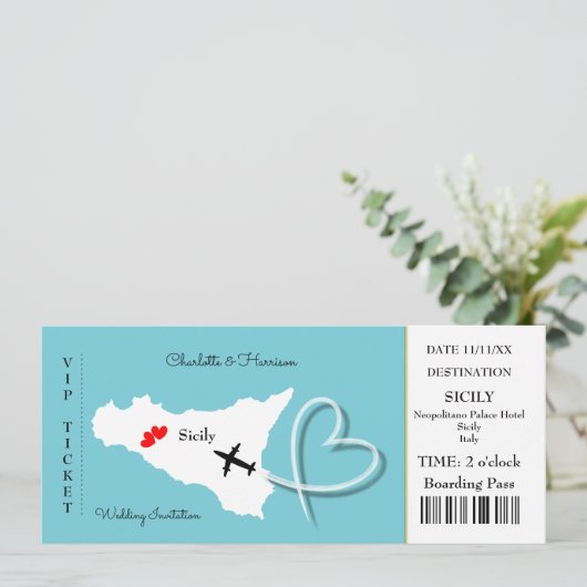 bestemming Weddenschap Italië Europa Kaart (Staand voorkant)