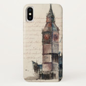 Bestemmingen |  brieven van Big Ben Case-Mate iPhone Case (Achterkant)