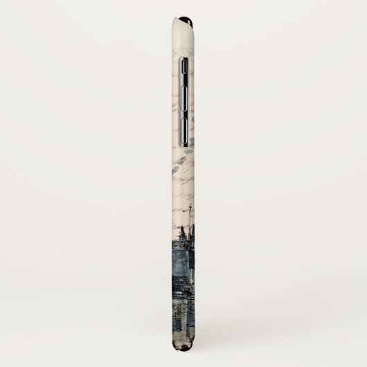 Bestemmingen |  brieven van Big Ben Case-Mate iPhone Case (Achterkant/links)