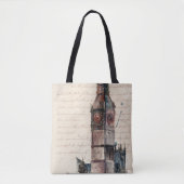 Bestemmingen | brieven van Big Ben Tote Bag (Voorkant)