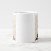 Bestemmingen | Brieven van de Eiffeltoren Grote Koffiekop (Voorkant)