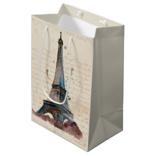 Bestemmingen Brieven van de Eiffeltoren Medium Cadeauzakje