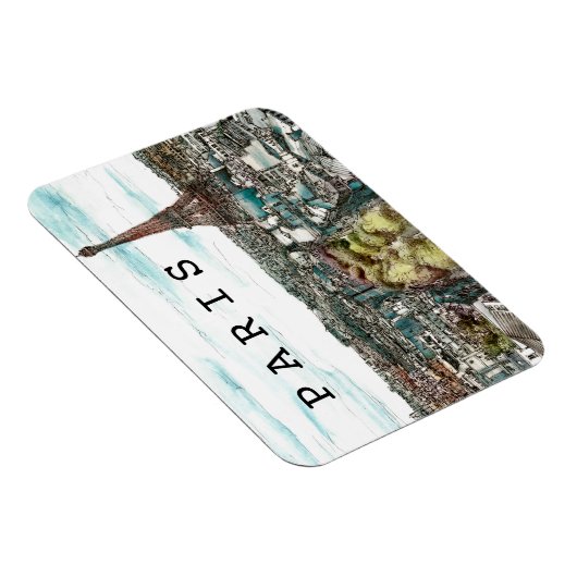 Bestemmingen | Eiffeltoren in het Uitzicht van Pa Magneet (Rechterzijde)