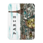 Bestemmingen | Eiffeltoren in het Uitzicht van Pa Magneet (Verticaal)