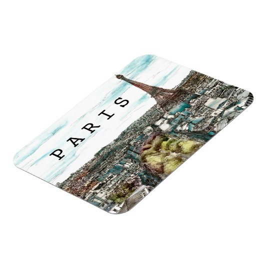 Bestemmingen | Eiffeltoren in het Uitzicht van Pa Magneet (Linkerzijde)