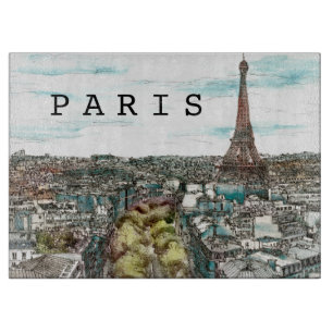 Bestemmingen    Eiffeltoren in het Uitzicht van Pa Snijplank