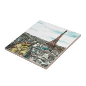 Bestemmingen |  Eiffeltoren in het Uitzicht van Pa Tegeltje (Zijkant)