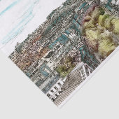 Bestemmingen |  Eiffeltoren in het Uitzicht van Pa Tissuepapier (Detail)