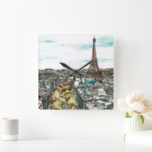 Bestemmingen |  Eiffeltoren in het Uitzicht van Pa Vierkante Klok (Huis)