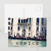 Bestemmingen| Foto van Venetië-waterfront Briefkaart (Voorkant / Achterkant)