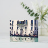 Bestemmingen| Foto van Venetië-waterfront Briefkaart (Staand voorkant)