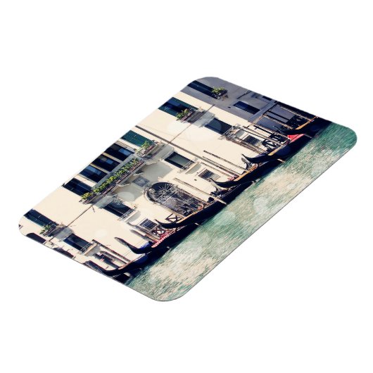 Bestemmingen | Foto van Venetië-waterfront Magneet (Linkerzijde)