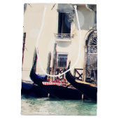 Bestemmingen | Foto van Venetië-waterfront Medium Cadeauzakje (Achterkant)