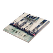 Bestemmingen | Foto van Venetië-waterfront Tegeltje (Zijkant)