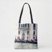 Bestemmingen | Foto van Venetië-waterfront Tote Bag (Voorkant)