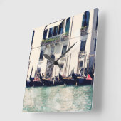 Bestemmingen | Foto van Venetië-waterfront Vierkante Klok (Hoek)