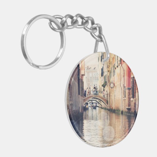 Bestemmingen | Foto van Venice Gondolas Sleutelhanger (Voorkant Links)