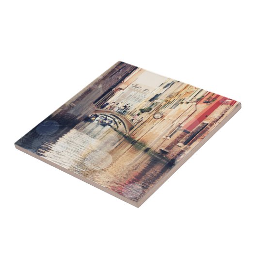 Bestemmingen | Foto van Venice Gondolas Tegeltje (Zijkant)