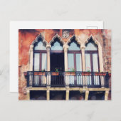 Bestemmingen | Rustisch Venetië-gebouw Briefkaart (Voorkant / Achterkant)