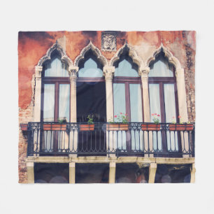 Bestemmingen   Rustisch Venetië-gebouw Fleece Deken