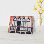 Bestemmingen| Rustisch Venetië-gebouw Kaart (Gele Bloem)