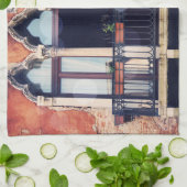 Bestemmingen | Rustisch Venetië-gebouw Theedoek (Gevouwen)